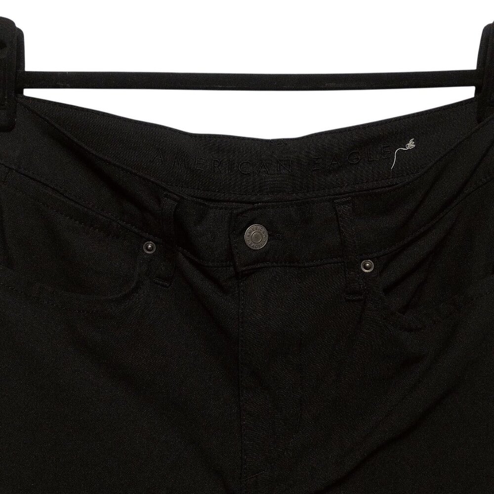Men's American Eagle Solid Black Active Flex Pant… - image 4